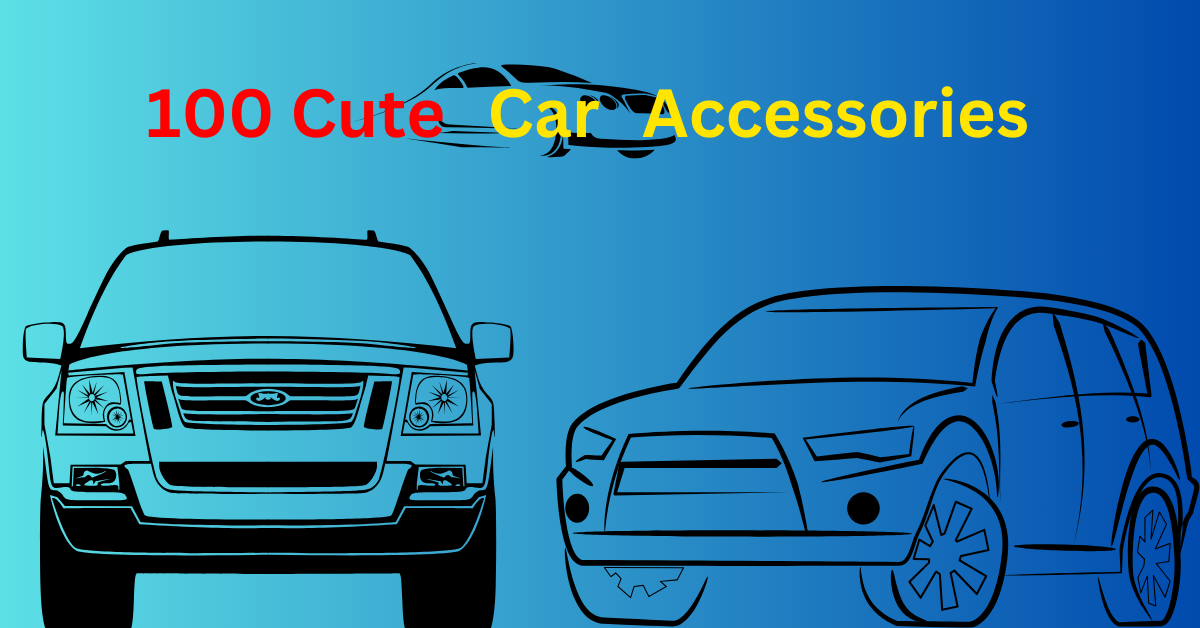 100 cute car accessories and where to buy - Starting 5 accessories